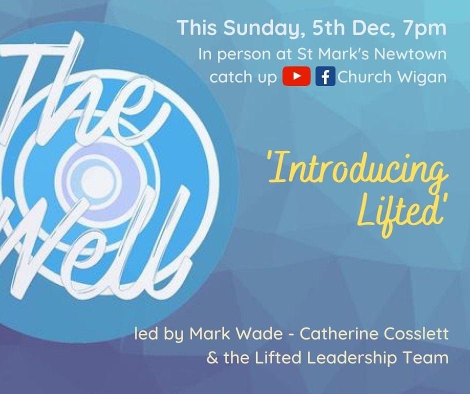 Looking forward to sharing this weekend about all God doing with this ministry across Wigan and where we are heading, come and join us or catch up online, why not invite a friend? #inviteonefriend #LiftedWigan