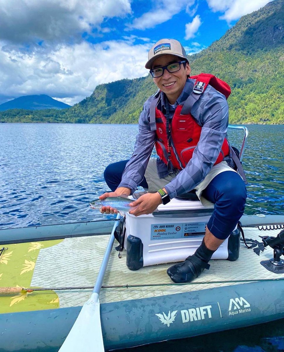 aquamarinasup's tweet photo. Catch and release 🐟! Nothing like a chill afternoon trying SUP fishing. Our DRIFT makes it an ultra stable and leisurely experience, especially when you have the cooler chair 😉#wonderis_allaround #sup #paddleboarding #fishing #Chile https://t.co/D1WCpnKYfX
