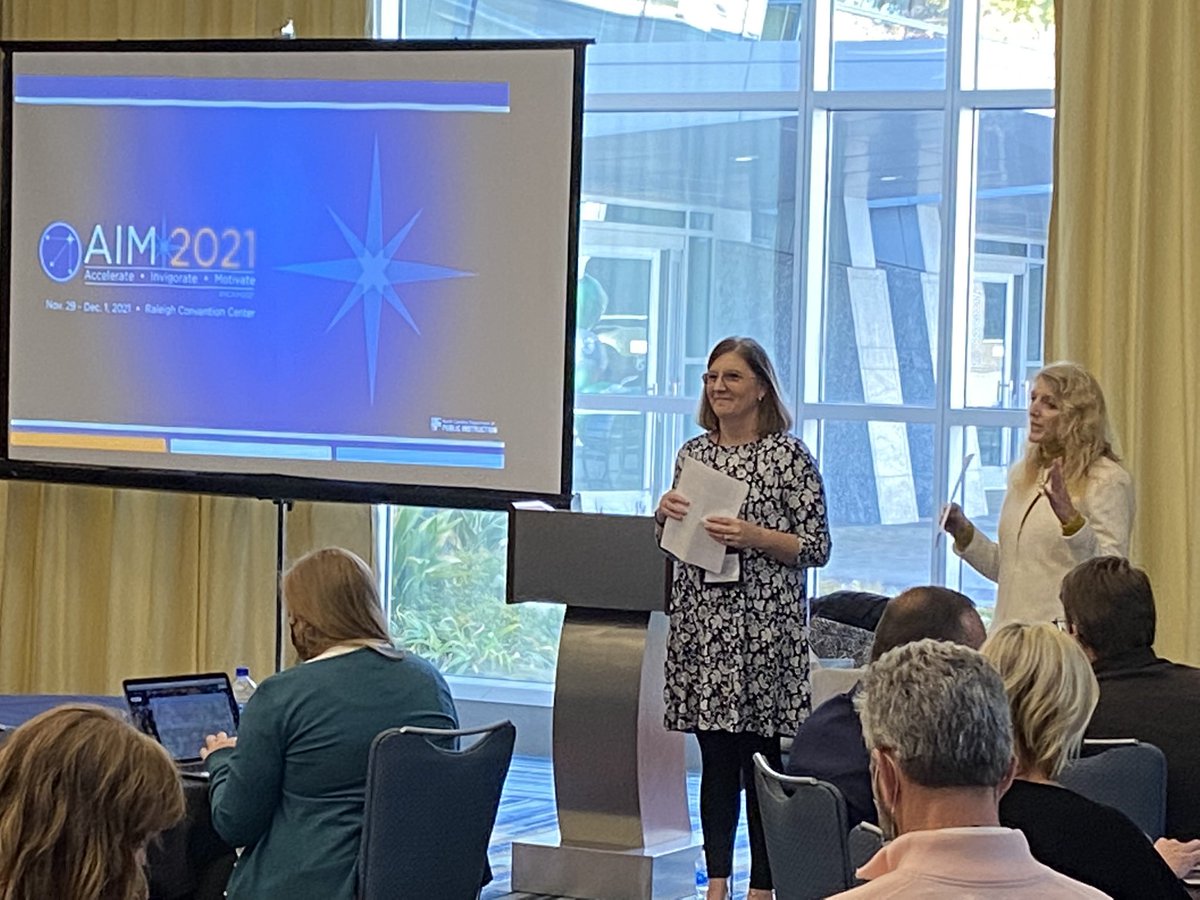 TanyaTturner's tweet photo. PQ Proud of @KristineGarvey and the Northeast TOYs as they presented standard based grading at the NCAIM Conference in Raleigh! @pqschools #NCAIM2021 #EveryChildEveryChanceEveryDay https://t.co/lxxtr1Bcrz