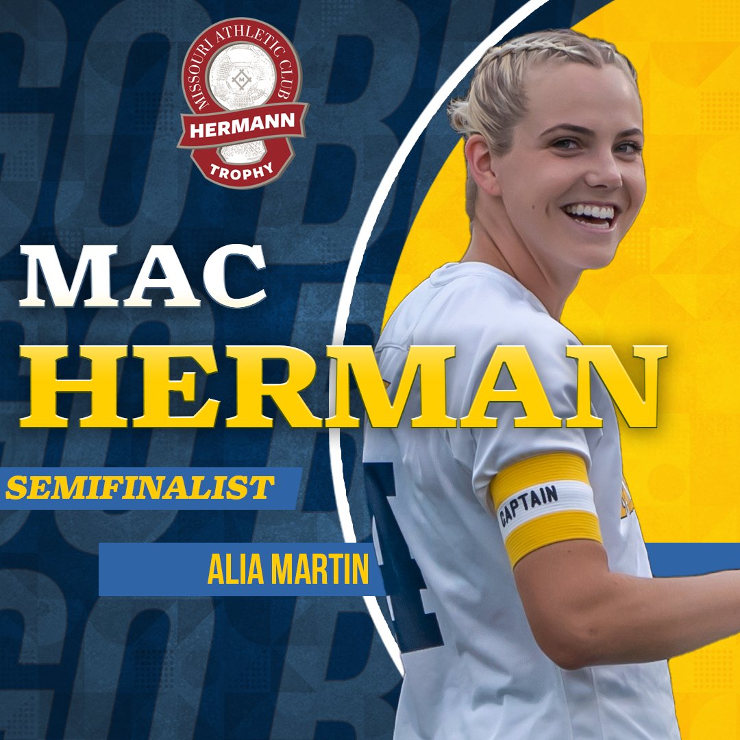 umichwsoccer's tweet photo. ππΌπΎ πππ§π’ππ£π£ πππ’ππππ£ππ‘ππ¨π©
Alia Martin has been named one of 15 semifinalists for the MAC Hermann Trophy.
She is the THIRD Wolverine in program history to achieve the honor.
READβ‘ https://t.co/jogmS8r9ha
#GoBlueγ½ | #InPursuit https://t.co/GiqUfyTRhL