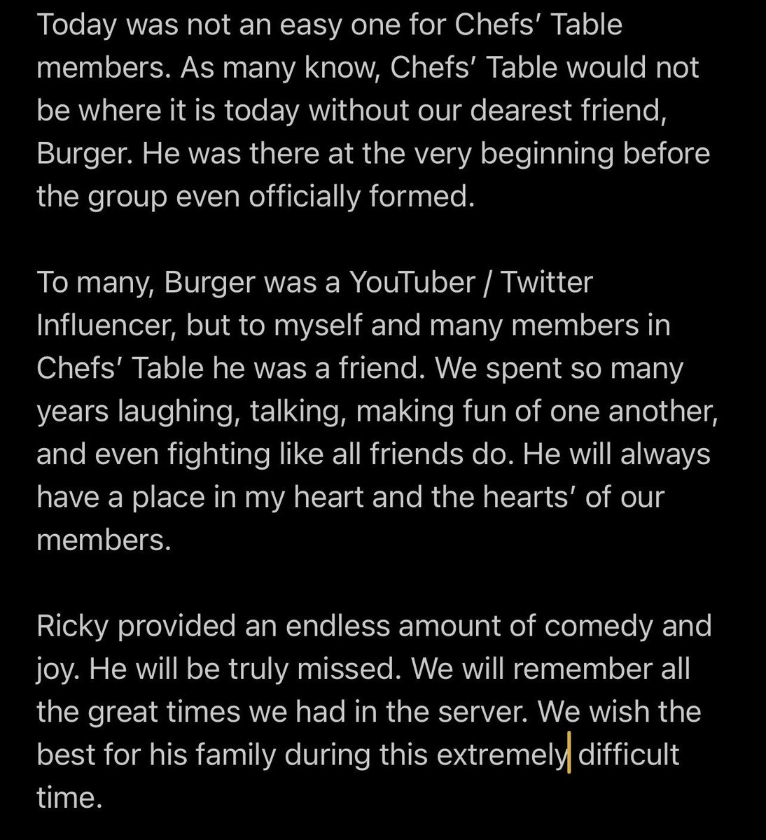 The Chefs' Table tweet media