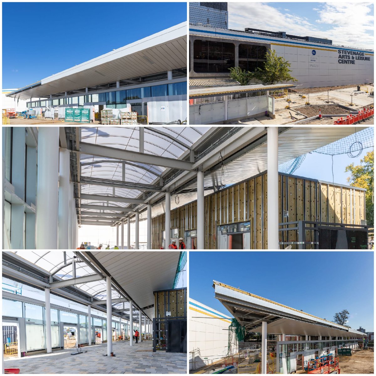 Our new bus interchange is coming along nicely and planned to open Spring 2022.  <a href="/adrianhawkinshe/">Adrian Hawkins OBE</a> <a href="/WillmottDixon/">Willmott Dixon</a> <a href="/lovestevenagetc/">Stevenage TownCentre</a> <a href="/StevenageBC/">Stevenage Council</a> @HertsLEP <a href="/hertsgoodgrowth/">Hertfordshire Growth Board</a> <a href="/HertsChamber/">HertsChamber</a> <a href="/hertscc/">Hertfordshire County Council</a>