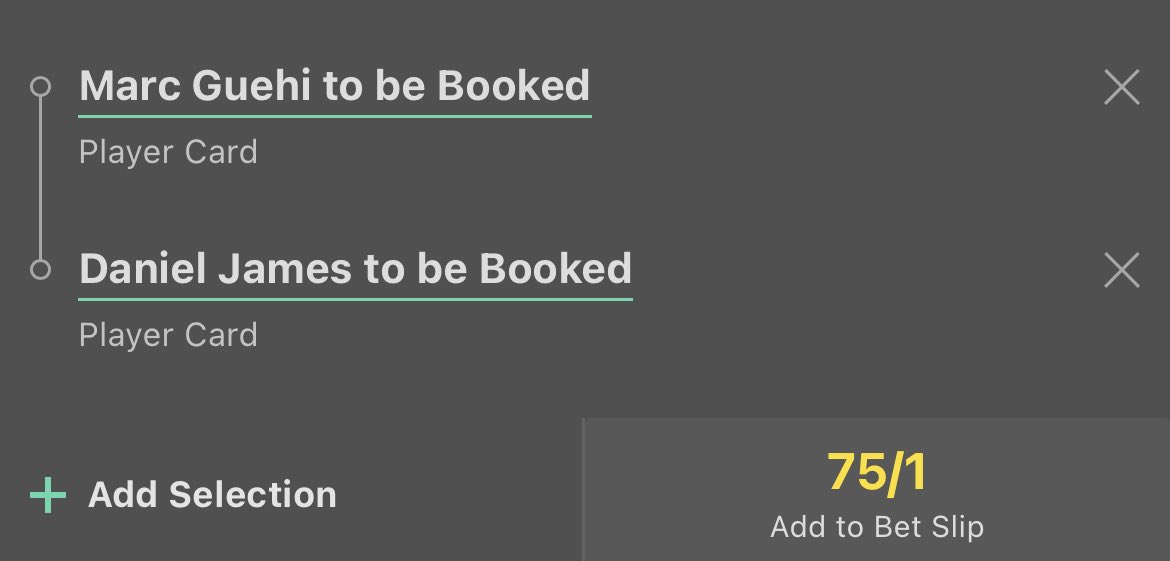 bettingvillage's tweet photo. Leeds v Crystal Palace 🟨🟥

18+ gambleresponsibly https://t.co/lQ3fo4Oull