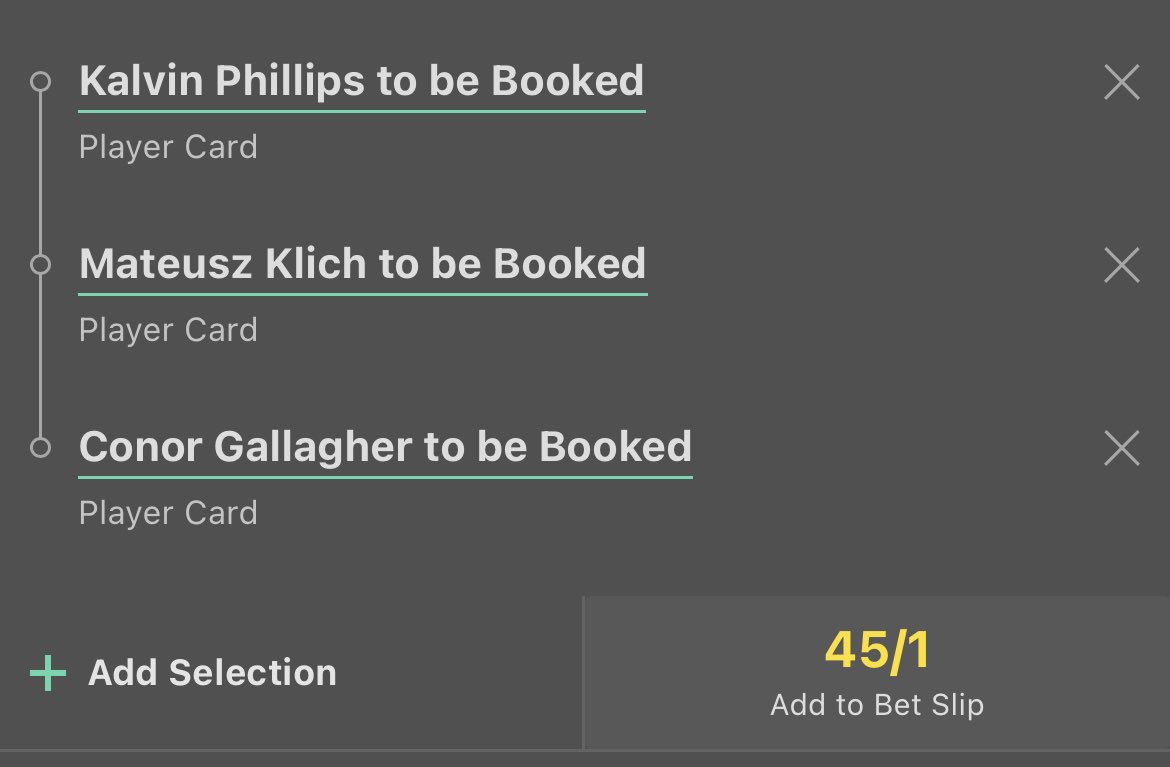 bettingvillage's tweet photo. Leeds v Crystal Palace 🟨🟥

18+ gambleresponsibly https://t.co/lQ3fo4Oull