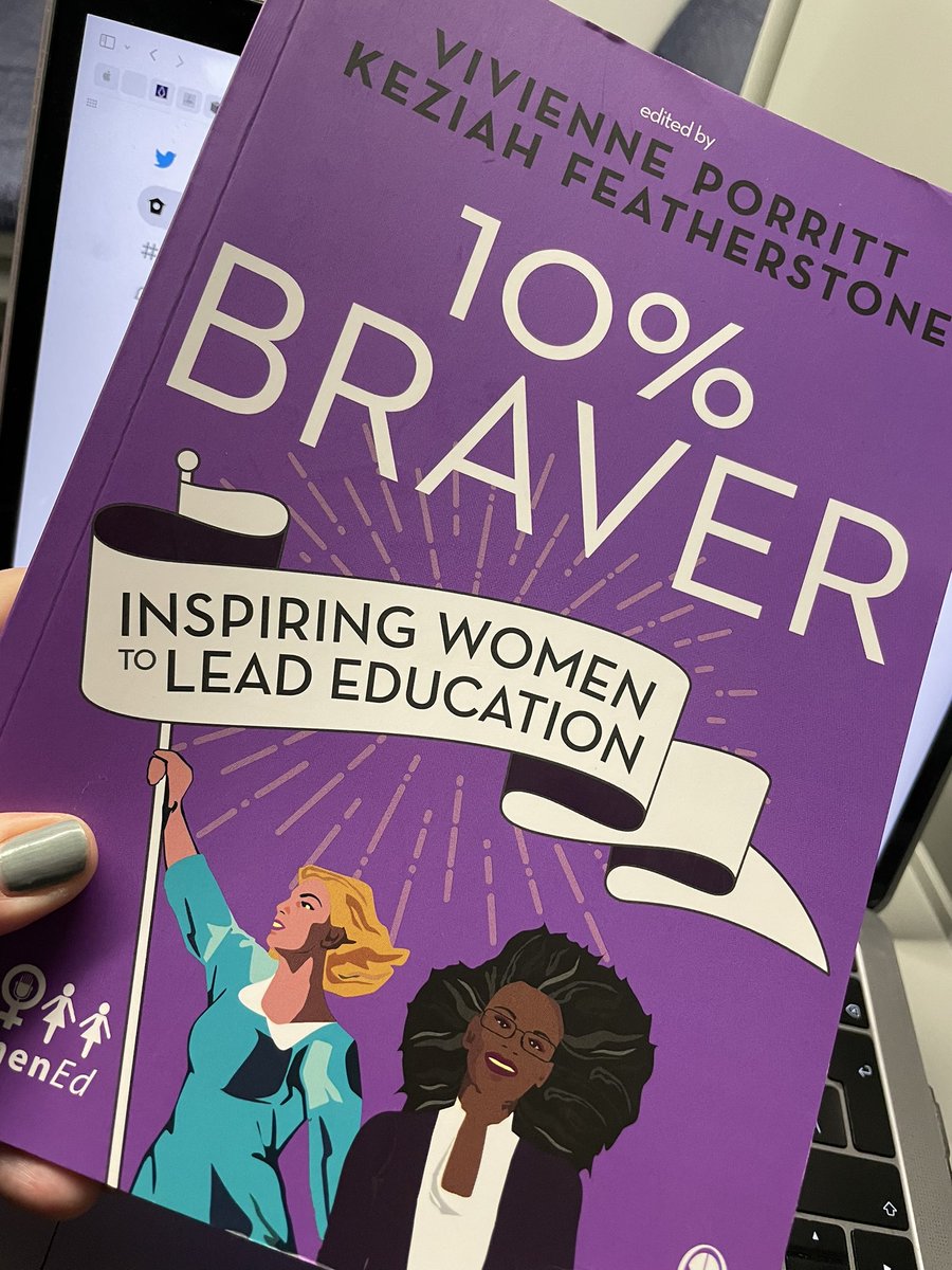 Attended <a href="/WomenEd/">WomenEd 10%Braver #DisruptiveWomen</a> <a href="/WomenEdLondon/">WomenEd London</a> event this evening. I won the raffle and this book was my prize. Perfect reading on the train back home. Thanks. #WomenEd <a href="/school21_uk/">School 21</a> <a href="/ViviennePorritt/">Vivienne Porritt OBE FCCT FRSA</a> @keziah70 loved the networking and the sharing. ⭐️