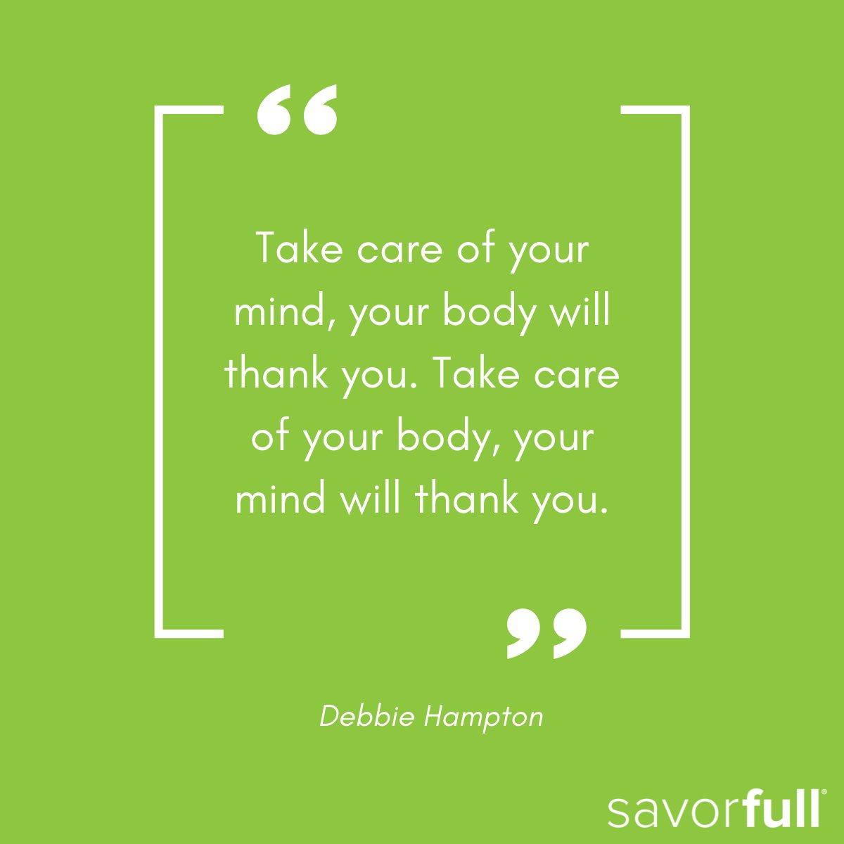 savorfull's tweet photo. Mind and body are one in the same. ☺️
.
.
.
.
.
#savorfull #gratefulthankfulblessed #quoteoftheday #tuesdaymotivation #mindandbody  #mindfulliving https://t.co/TJSYYQOKrY