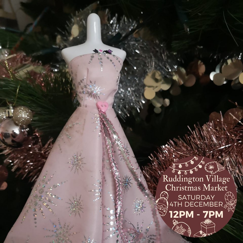 Members from Rudd Art &amp; Craft Society take their spot at <a href="/StPetersRudd/">St Peters Ruddington</a> this Sat with great gifts for art lovers. Our friends from @YoungWeAreYouNG bring along their inspirational young traders, plus handcrafted doll dresses by local crafter Maureen, raising funds for local causes