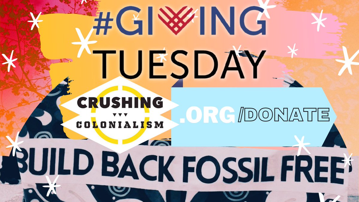 CRSHColonialism's tweet photo. Take some time out of your day to show our org your support! 

It's #GivingTuesday but if you can't donate, interact w/this post &amp; it'll help us a ton!

💙 We're a disabled, queer, Indigenous-led org. ✨ DONATE TO: https://t.co/zwJAAtALaL 🤝
#Indigenous #Thanksgiving2021 https://t.co/RsFpxv4lUN