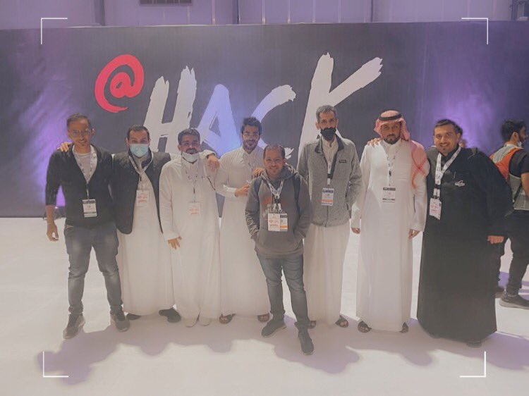 بحمد الله..
حصد فريقي العظيم Hx Team المركز السادس في تحديات #CTF المقامة ضمن فعاليات #AtHack أكبر حدث أمن سيبراني بالمنطقة.

Hx Team هو الفريق السعودي الوحيد الذي استطاع وبشراسة منافسة مصنفي العالم على جدول الترتيب والذي لم يحسم إلا في لحظاته الأخيرة.

<a href="/Turki_alalshikh/">TURKI ALALSHIKH</a> <a href="/Faisal/">Faisal</a>