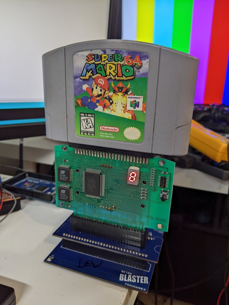 Tower of Power with a nude GameShark! Dumped the ROM from my v2.1 GS ...