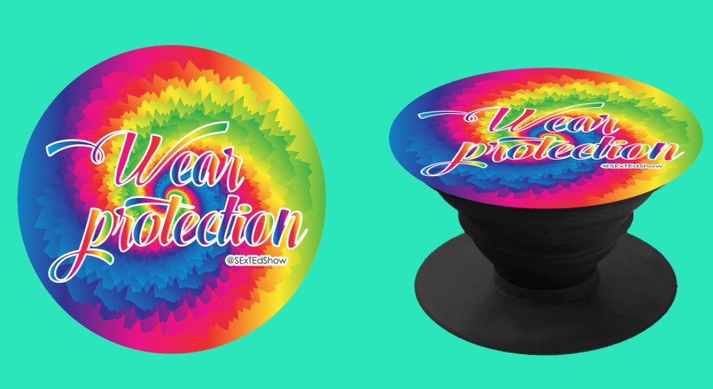 This #GivingTuesday 🎁 be safe and help us #RevolutionizeSexEd with our ‘wear protection’ swag  

👉$10 donation ➡️ Popsocket
👉🏿$15 donation ➡️ Mask
👉🏽$20 donation ➡️ Mask &amp; Popsocket
👉🏻Free shipping! 
👉🏾DM us your order/addy &amp; e-transfer 💌sexeducationbytheatre@gmail.com