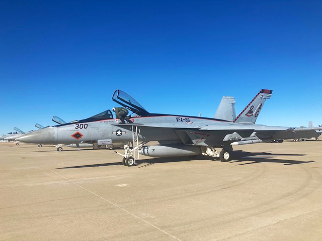 TACAir's tweet photo. #TriviaTuesday 
What is the nicknamed squadron of this VFA-86 spotted at #TACair — AMA?

#VFA86 #AMA #AVGeek #Aviation #Aircraft #Airplane #Trivia https://t.co/9npijmAv2n