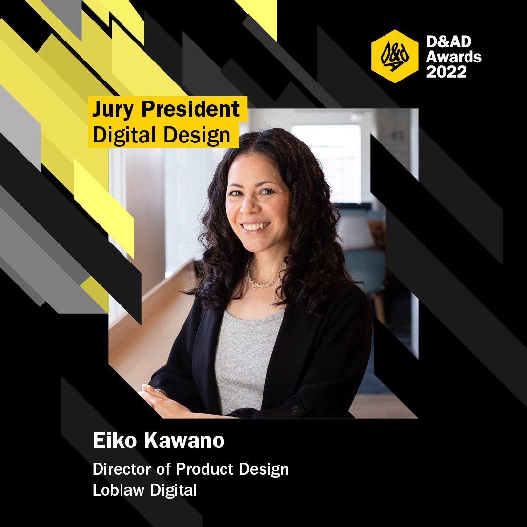 I’m thrilled to be Digital Design Jury President at #dandad22! More than an award, D&amp;AD is an education charity that invests in the next generation of talent. Learn more and submit your work here: bit.ly/3Cp8WFp