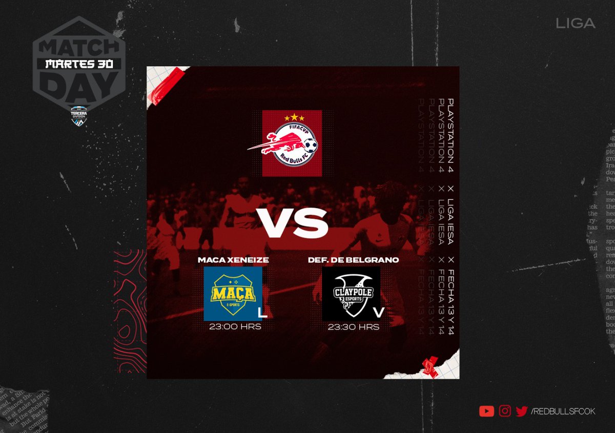 LDeprolijos's tweet photo. Ya llegando a la recta final @redbullsfcok se mide con dos rivales duros que necesitan sumar. https://t.co/hU4hp83gSq