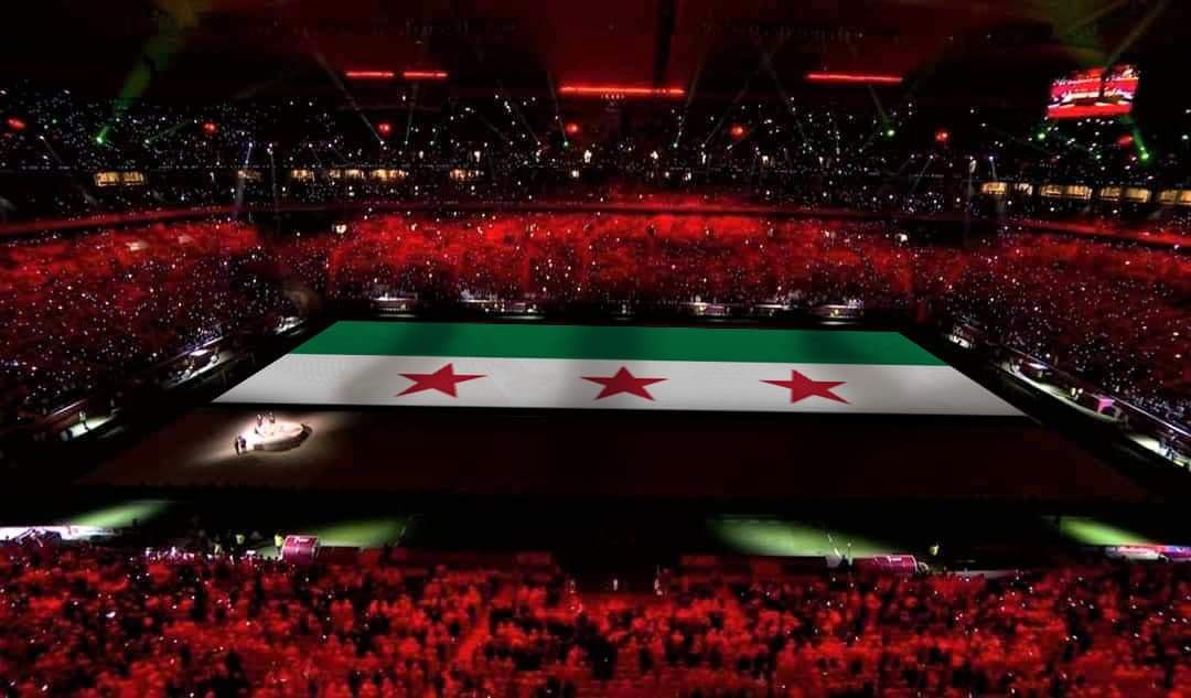 k7ybnd99's tweet photo. رغم معرفتي بأن هذا الحدث يقام تحت مظلة الاتحاد الدولي لكرة القدم (فيفا) وأنها هي من يختار الأعلام الممثلة للدول المشاركة، إلا أننا لا نعترف إلا بعلم الحرية ولتذهب الفيفا مع علم الأسد إلى الجحيم
#كأس_العرب 
#كأس_العرب_2021 
#قطر https://t.co/HNUuCqhW0M