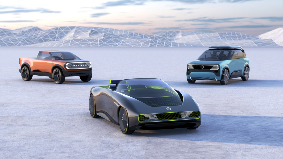 autodinamicomx's tweet photo. ¡El futuro de @Nissan_mx ! 🔋🚗

La firma japonesa anunció que lanzará 23 nuevos modelos electrificados para 2030 y esto es lo que debes saber: https://t.co/sq0xNN8Gli https://t.co/tQRpP92BvT