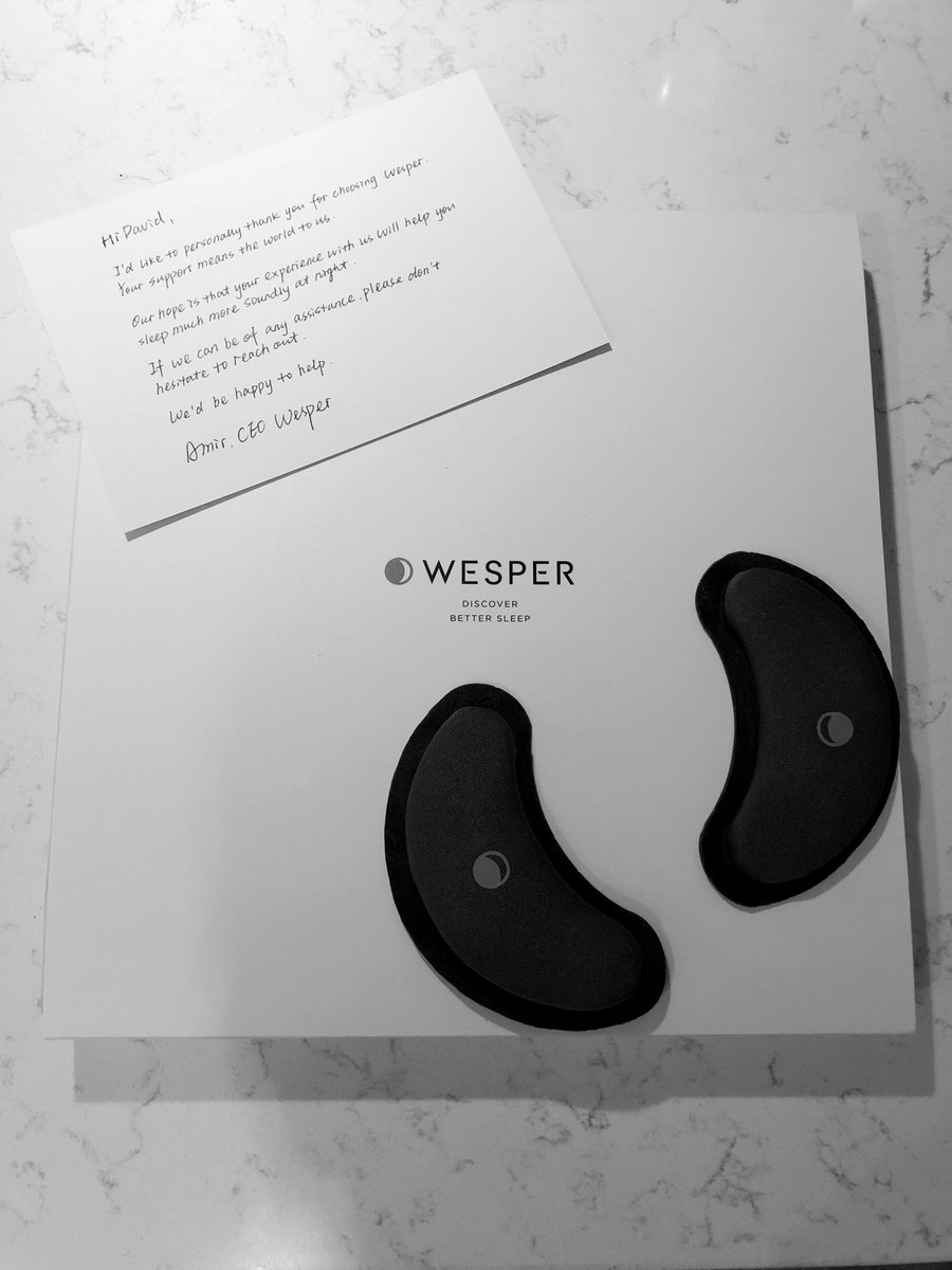 RespireMedical's tweet photo. Trying out the latest innovation in home sleep testing from @Wesperhealth https://t.co/XQcyWUbwXN