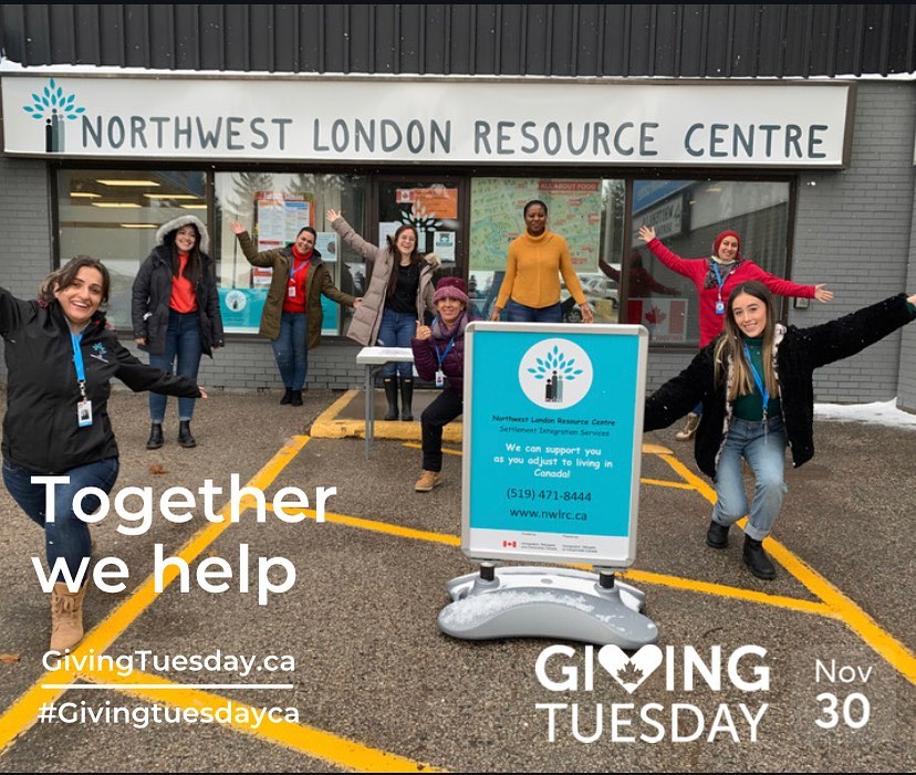 NorWestLondonRC's tweet photo. On #GivingTuesday we are highlighting our amazing #NWLRC team. If you want to support us please visit this link: https://t.co/JcAps3SM4T #TogetherWeSupport #Community #NWLondon #BasicNeeds #Youth #Settlement #Integration #GiveGenerously https://t.co/ZI8QTCJfR6
