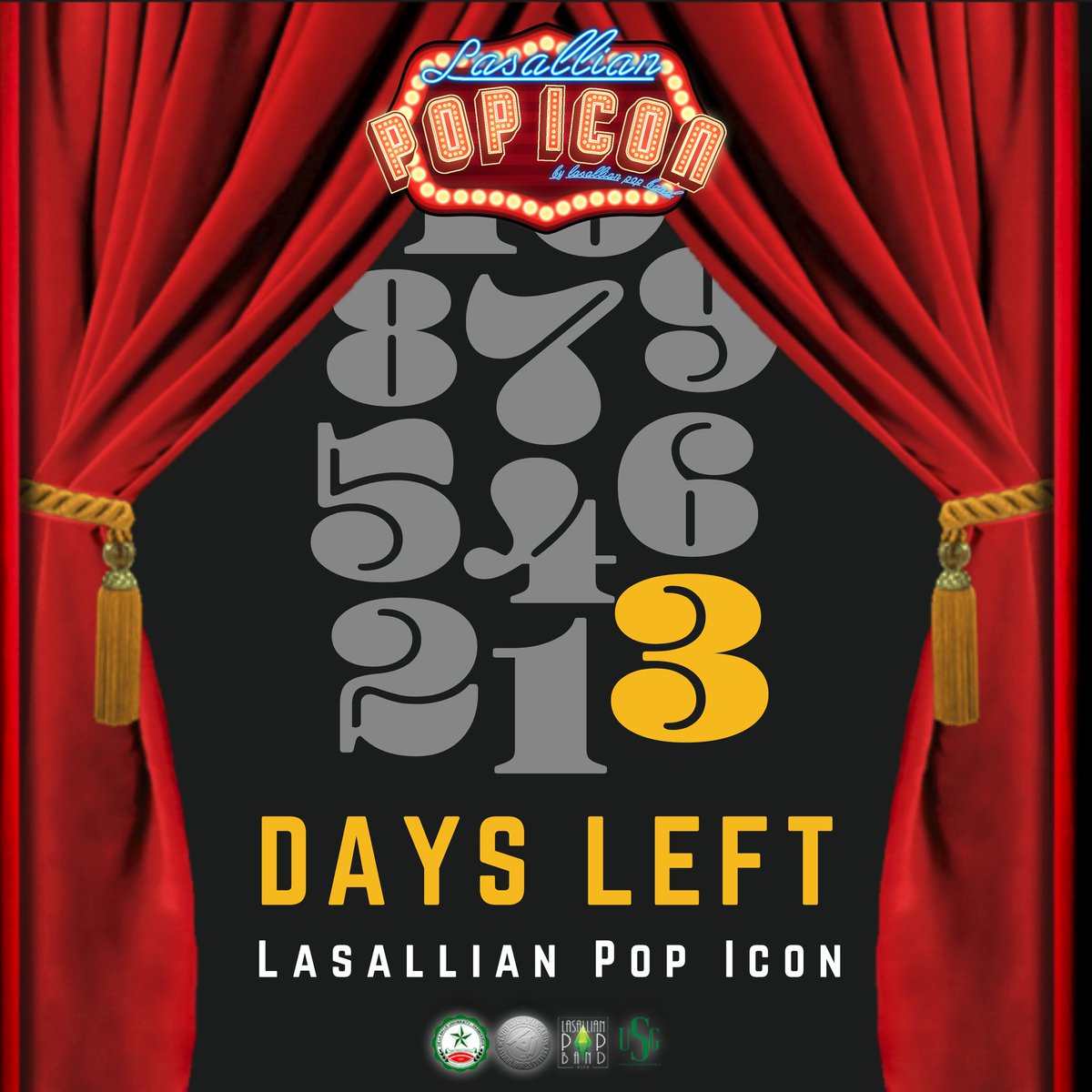 lpb_dlsud's tweet photo. Are you ready to witness the amazing representatives from your respective colleges? Get ready for there are only 3 DAYS LEFT before we know who will hold the title of Lasallian Pop Icon 2021!

Don’t forget to support your representative by liking and sharing their photos. 💚 https://t.co/xUI4uvmsR5