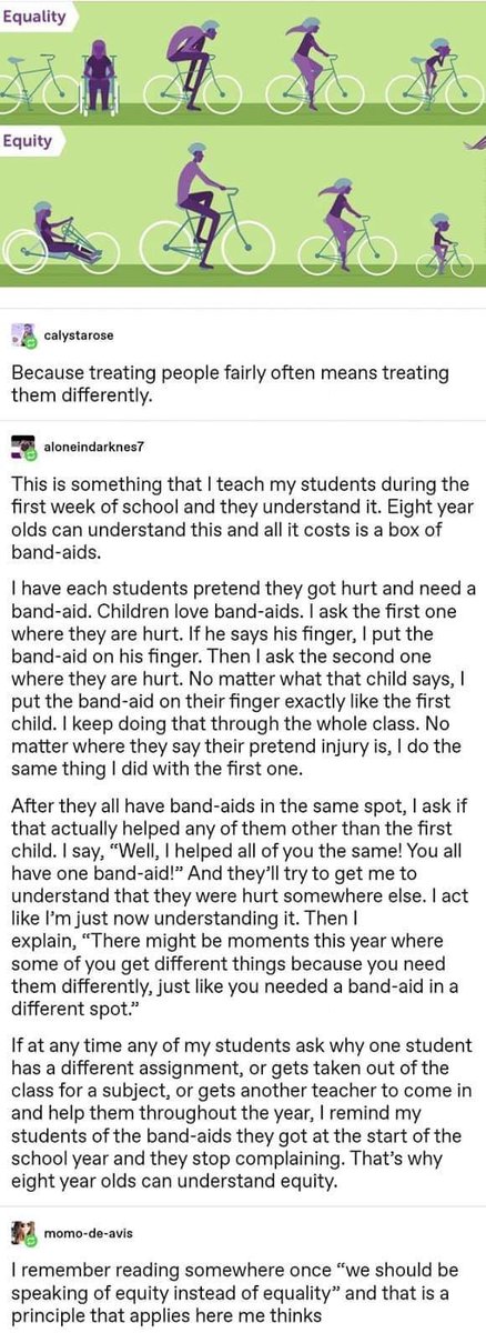 TheAltLeftPod's tweet photo. #equity #equality #SuperSimpleStuff https://t.co/lktSARdGWs