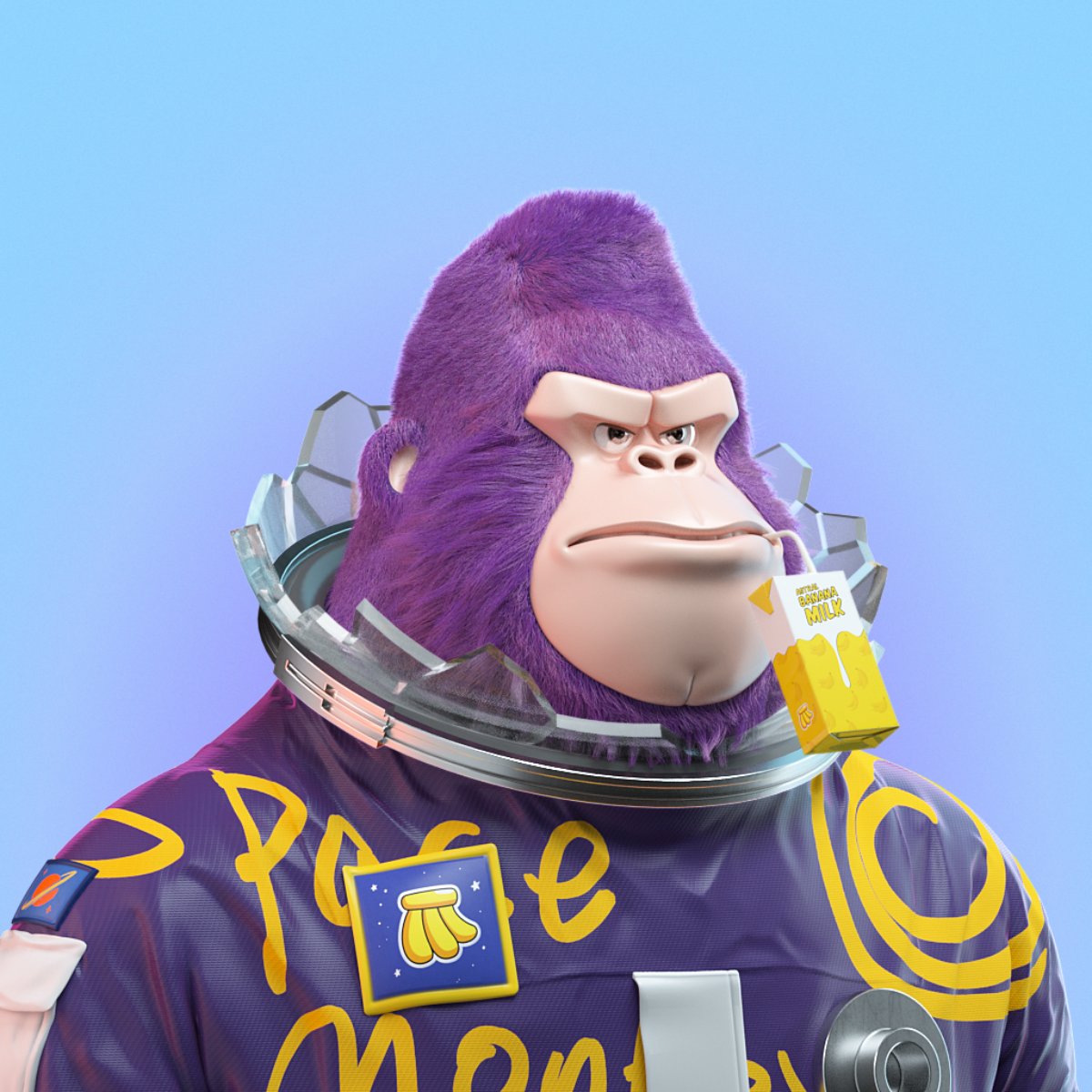 Alright time to give back 🙈

The NFT space has treated me nicely!

Giving away this BEAUTIFUL <a href="/ASTRALAPES/">Astral Baby Ape Club (ABAC)|SOLD OUT|</a> 
($250 value💰)

Do the following to have a chance at winning him:
✅ Retweet this tweet.
✅ Like this tweet.
✅ Follow me and <a href="/ASTRALAPES/">Astral Baby Ape Club (ABAC)|SOLD OUT|</a> 

Giveaway commencing in 24 hours!