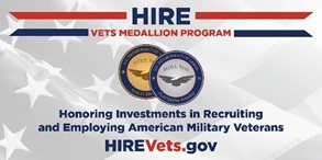 BettaBeasley's tweet photo. Incredible honor to wrap up 2021! The U.S. Department of Labor recognized 2rbConsulting as a Gold Medallion recipient of the prestigious 2021 HIRE Vets Medallion Program Award for our commitment to recruiting, employing, and retaining veterans. https://t.co/Pb5R8r28RW