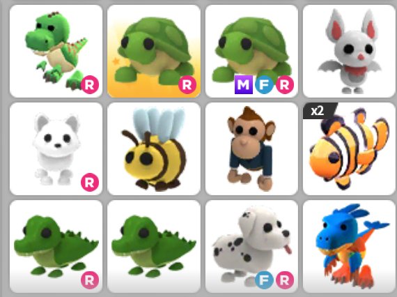 Candacekurta's tweet photo. All for trade!
Lf : Owl , Frost
Like= nty - I don't offer sorry
#adoptmetrading #adoptme #Adoptmetrade #AMTrading #adoptmetrades #adoptmetradings https://t.co/PUVTnPHJHv