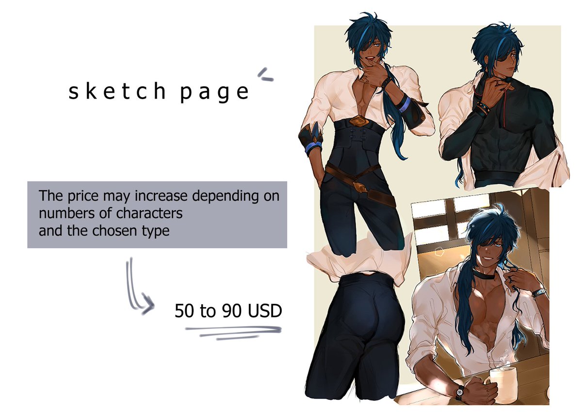 katsuleri's tweet photo. DECEMBER/HOLIDAY COMMISSIONS ARE OPEN!

Please don't hesitate to send me a message if you have any questions. 

Like past December commissions, GIFT SKETCH as a thank you for requesting my art this month ✨

RT's are appreaciate! #commissionsopen #Commission https://t.co/ruLUfAM30z