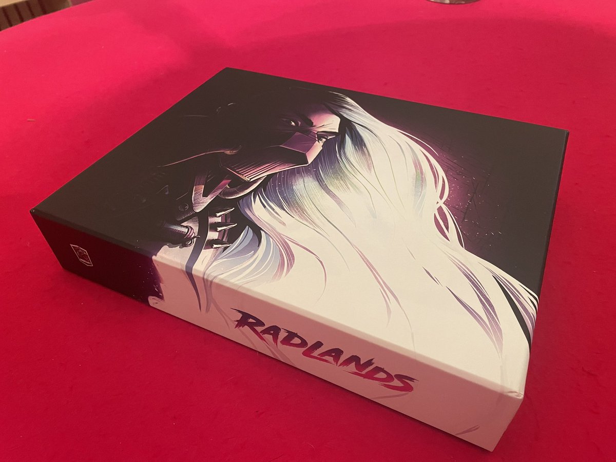 dkopff's tweet photo. A new toy arrived today. Looks terrific. #boardgames #tabletopgames #bgg #tabletopgaming #dicetower #paxunplugged #radlands #roxley https://t.co/cVym5MqmbS