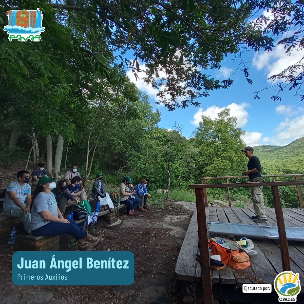 pavap_py's tweet photo. Agradecemos el apoyo de nuestras y nuestros colaboradores, esperamos encontrarnos de nuevo para trabajar por el desarrollo sostenible de la #RNRMY
#PAVAP2022 #OPADES #Conservacion #AreasProtegidas #Juventud #Voluntariado #Conservation #ProtectedAreas #Youth #Volunteering https://t.co/W8xcYIghDD