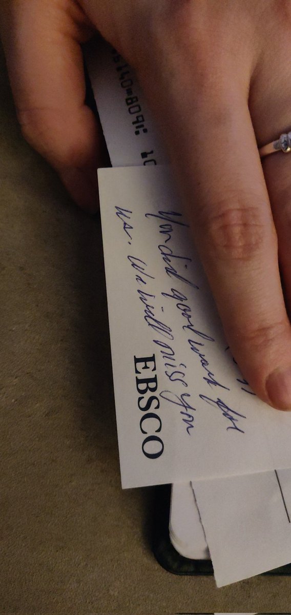 OrlaCarty's tweet photo. I'm very sad to hear today of the passing of my former boss, Ronald Hatch, owner of @ronsdalepress. He sent me this note on my last day there, and now I'm echoing the same sentiment back to him. He was an inspiration to so many people and a kind, wise man. RIP Ron. https://t.co/UKqT6YlT1y