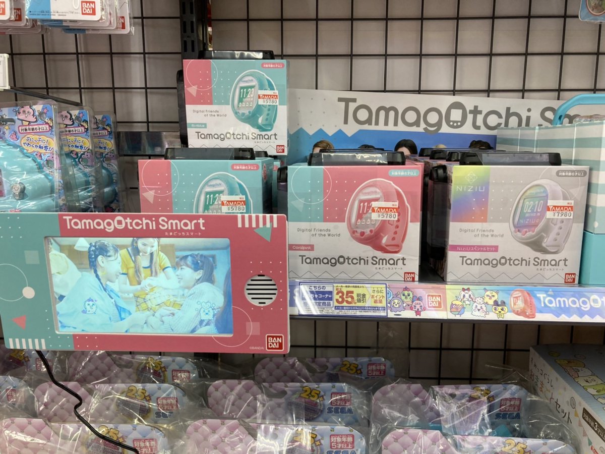 7F玩具コーナー】 大人気「 #たまごっち 」シリーズに新商品