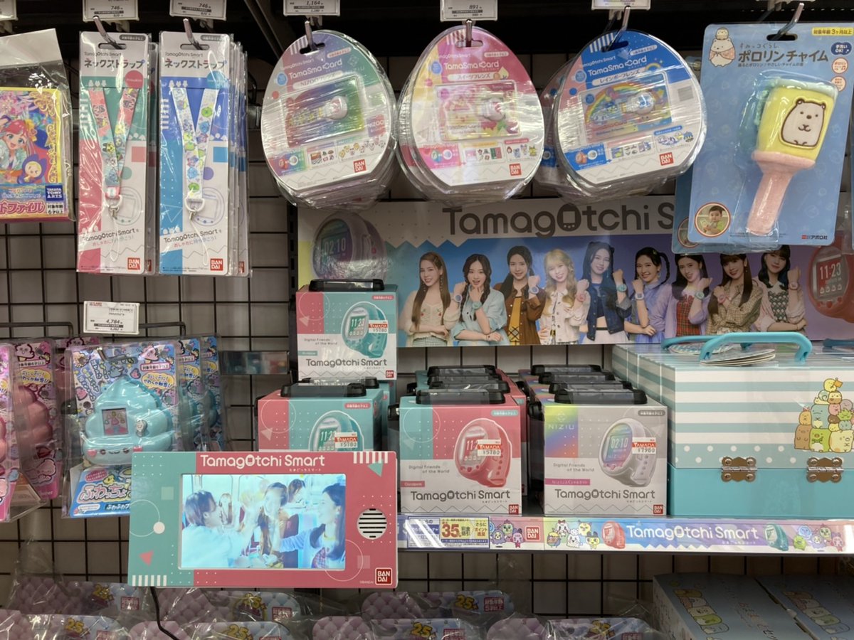 7F玩具コーナー】 大人気「 #たまごっち 」シリーズに新商品