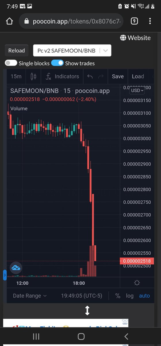 NFA_Community's tweet photo. @safemoon #SAFEMOON #SAFEMOONARMY IF YOU DIDNT NOTICE, THERE WAS A PRESALE WALLET WITH 20T OF SAFEMOON WHICH WAS CLAIMED ABOUT AN HOUR AGO AND HE IS DUMPING, STAY INFORMED. 0xeb783789280a2c4c1940f8755aeccb558a4ff581 https://t.co/3kZCmfosgC