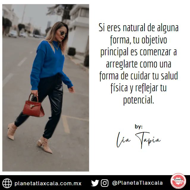PlanetaTlaxcala's tweet photo. 📍✒#PlanetaColumnas | Lía Tapia ❤ ✨
Te dejamos aquí el enlace de su última columna 👇
https://t.co/eEiXi9g6ee
#Tlaxcala #estilo #imagenpersonal #fashion #belleza #estilopersonal #style https://t.co/wywbMjh7MV