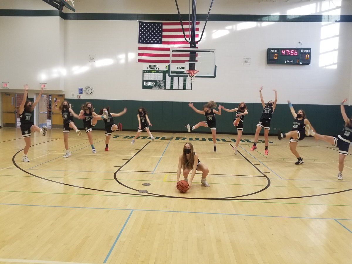 This DYNAMIC team played their heart out and left it ALL on the court. I could not be more proud of who they are as players and young women and to have been their coach.  While the game didn't end with a win, they showed T-WOLF pride and played together. @ms_nisbet <a href="/AHSD25Thomas/">Thomas Middle School</a>