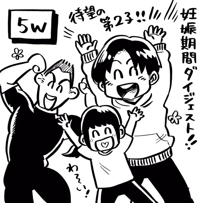 【妊娠期間レポ①】
日々、絵日記描ける程の気力体力はなかったけど、いよいよ出産間近なのでダイジェストでまとめてみました!
今回も初期〜中期はしんどめだったな…(主につわり)(つわり)(爆散してほしい) 