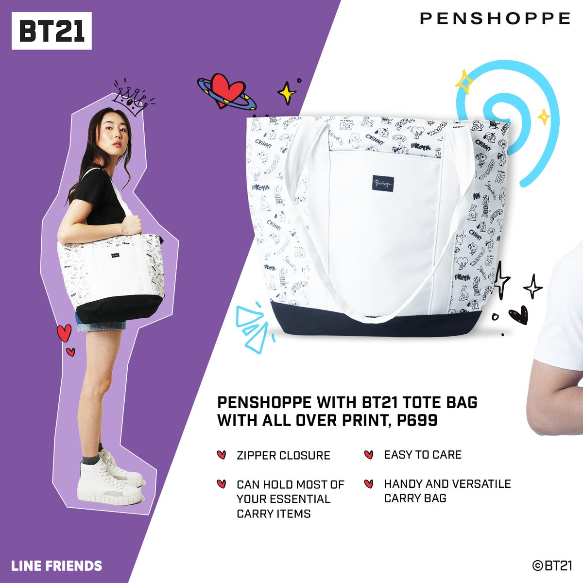 X-এ PENSHOPPE: 
