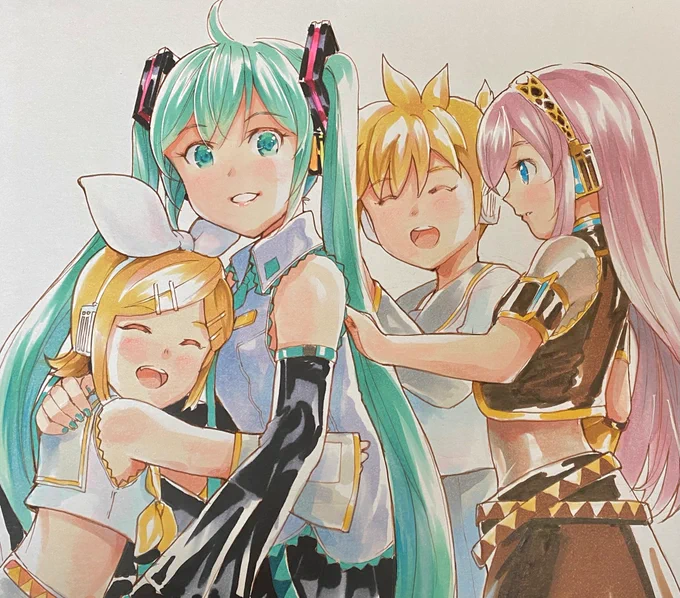 初音ミクさん以外が
小ちゃくなっちゃった世界¶(⁄•˅̮•∖)⁋ 
