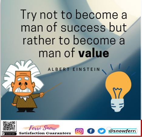 snowferri's tweet photo. Hunting success? Here is the reminder: Don't lose yourself! Keep an eye on your values.

Follow my social media pages for more quotes!

#VirtualAssistant #Branding #SocialMediaManager #SocialMediaAdvertising #OnlineBookkeeping
#Values #GreatMinds #Genius #Life #AlbertEinstein😀 https://t.co/B4vOaoFCPk