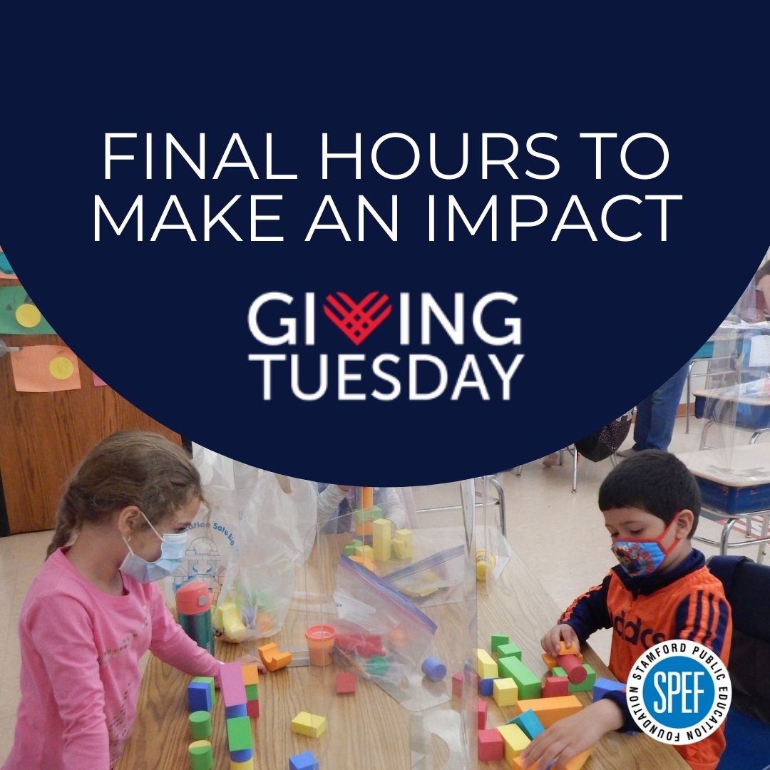 SPEFct's tweet photo. There is still time to make an impact on #GivingTuesday.  Our children are the future – help us elevate student success by delivering educational programs and solutions that promote equitable access to quality public education in Stamford.
Visit https://t.co/Cpo9vYjXYM to DONATE https://t.co/KrgY3rbZS5