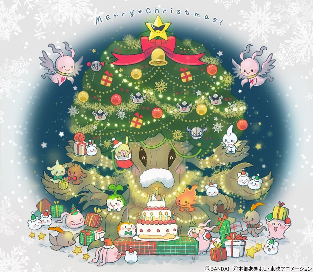 digitalemonstre's tweet photo. Endelig er det desember! Håper dere er klare for en advent full av julestemning og Digimon! https://t.co/Q2izrY8QDz