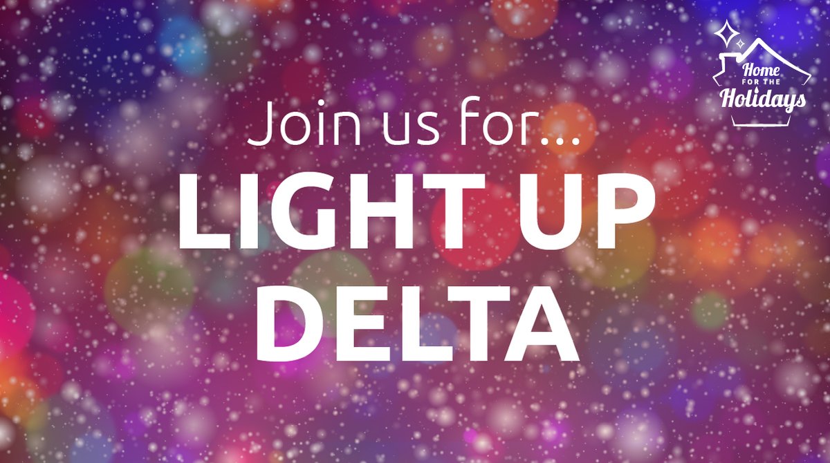CityofDeltaBC's tweet photo. Are you ready? The countdown is on… only 24 hours until our big #LightUpDelta event! Remember to turn on your Christmas lights tomorrow night at 5:00 pm to help collectively #LightUpDelta this holiday season! #DeltaBC https://t.co/vdde0mfwRq