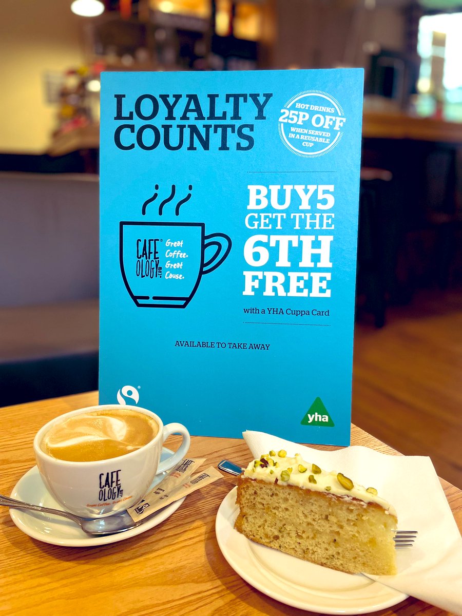 Why not warm yourself up with a coffee in our Cafe at Trafford Hall , and pick up a loyalty card to get your 6th hot drink free. 

25p off if you bring your own cup ☕

#coffee #cake #yhachestertraffordhall #loyalty #chester #cheshire #yhalivemore