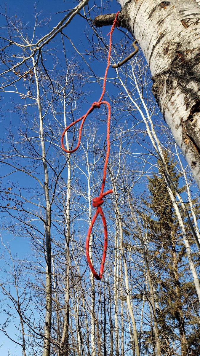 dc__outdoors's tweet photo. Make a PARACORD SHOOTING REST. When hung from a tree branch or hook, place your barrel through the loop & the tension will sturdy your shot. Customize by changing length,adding loops or doubling the bottom loop theough the hanging branch.
#huntingtip #tiptuesday
#dcoutdoors https://t.co/qmmrZMool6