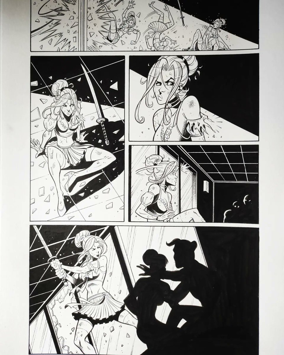JordiTarragona6's tweet photo. Un par de pรกginas mรกs de "CINDERELLA VS ZOMBIES ๐๐๐๐ " Writer : Dave Franchini art: @JordiTarragona6 . @Zenescope #zenoscope #cinderella #zombies #ink https://t.co/bSGD64t2Q3