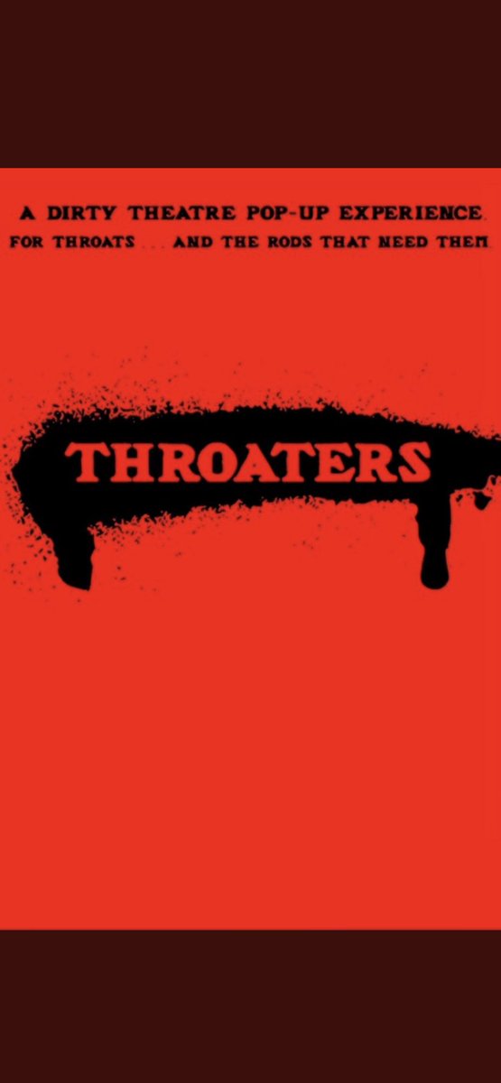 HouseBoysNYC's tweet photo. Am I the ROD or the THROAT?!?! I guess we'll find out tonight @pighausparty's #THROATERS #PIG #DEEPTHROAT #SWALLOW https://t.co/1OUrbX1Zvz