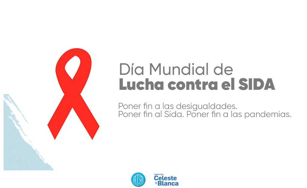 AtsaBsAs's tweet photo. #DíaMundialSIDA
👉 El VIH problema de salud crónico tratable
☑ El tratamiento previene la transmisión del virus
#TerminemosConElVIH https://t.co/GIzia3IKqG