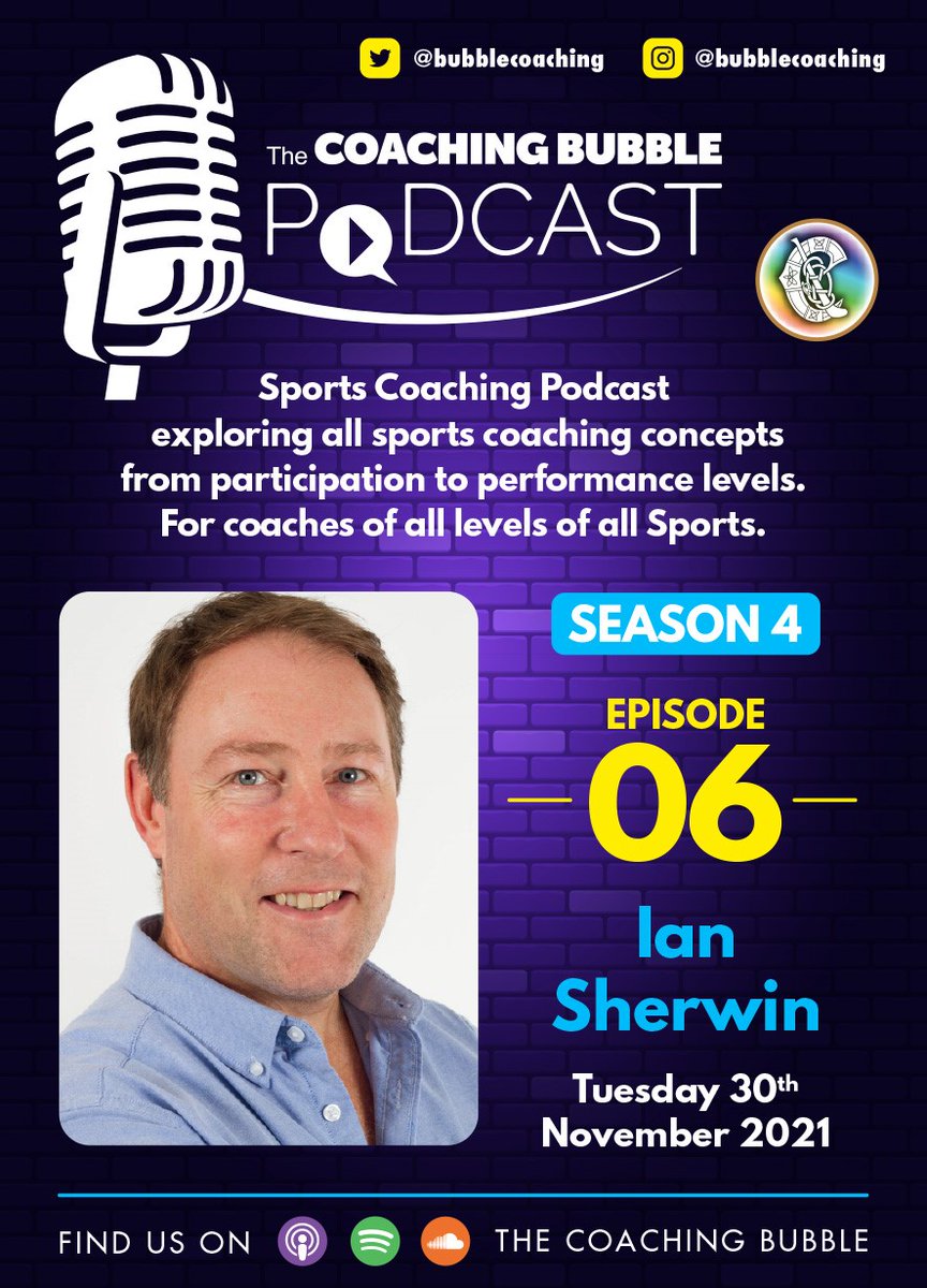 This week we are joined by <a href="/ian_sherwin/">Ian</a> lecturer in Coaching and NCEF Course Director at the  University of Limerick. 
Ian gives some brilliant insights into empowering athletes and providing a learning environment for all. 

🎧Listen Here ⬇️
linktr.ee/TheCoachingBub…