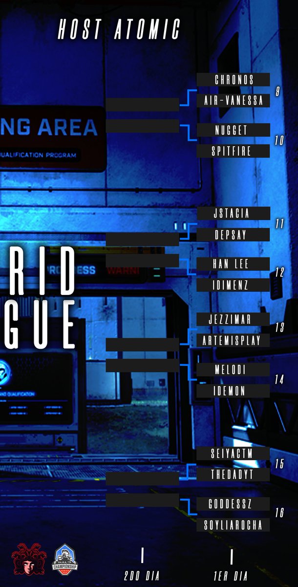 YA ESTAN AQUI LOS BRACKETS ‼️
Empezamos el 13 de Dic la #HybridLeague 🔥 
Host 1 (Rojo) Twitch.tv/zealoti
Host 2 (Azul) Twitch.tv/atom1cgg
🔥Sponsored by <a href="/ApricityAE/">Apricity</a>
📌Link de Challonge: challonge.com/es/HIBRIDLEAGU…
Recuerden Seguir a la Org 👌‼️🔥